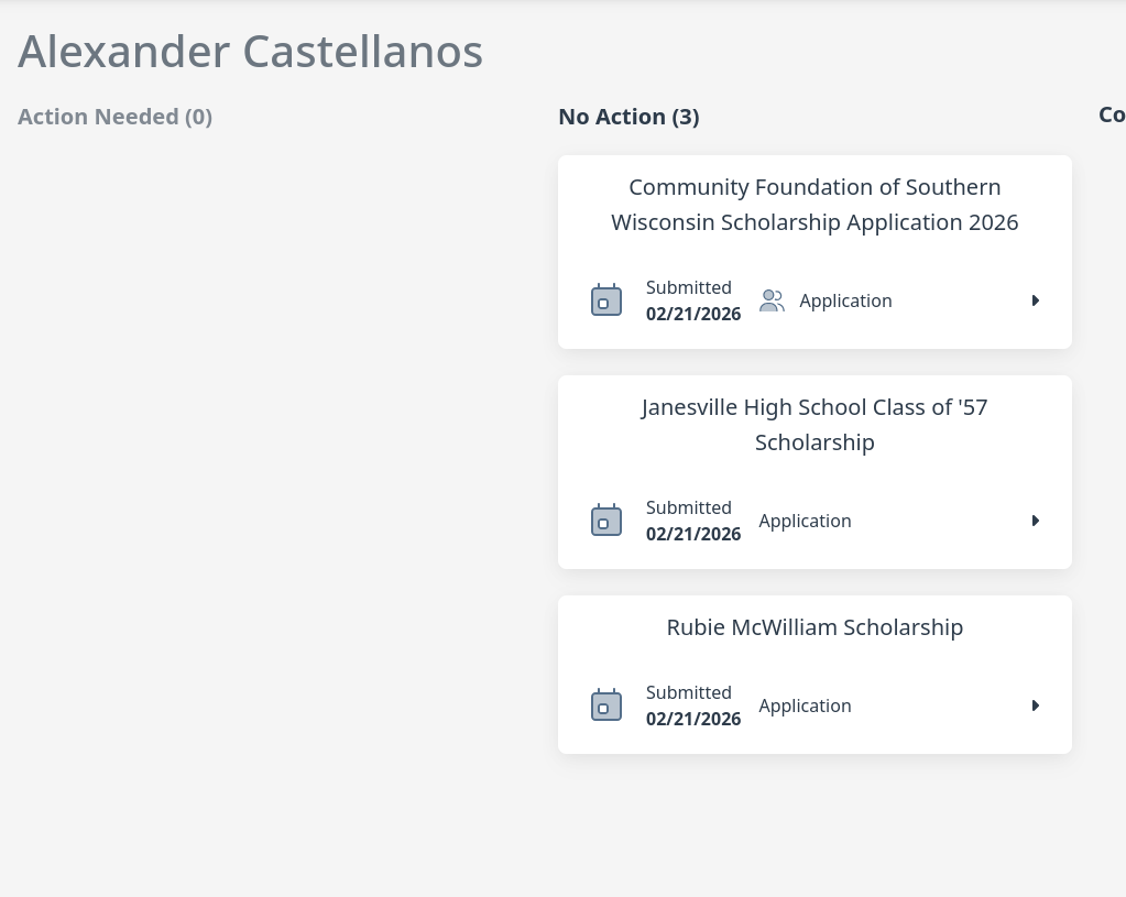 CFSW Application