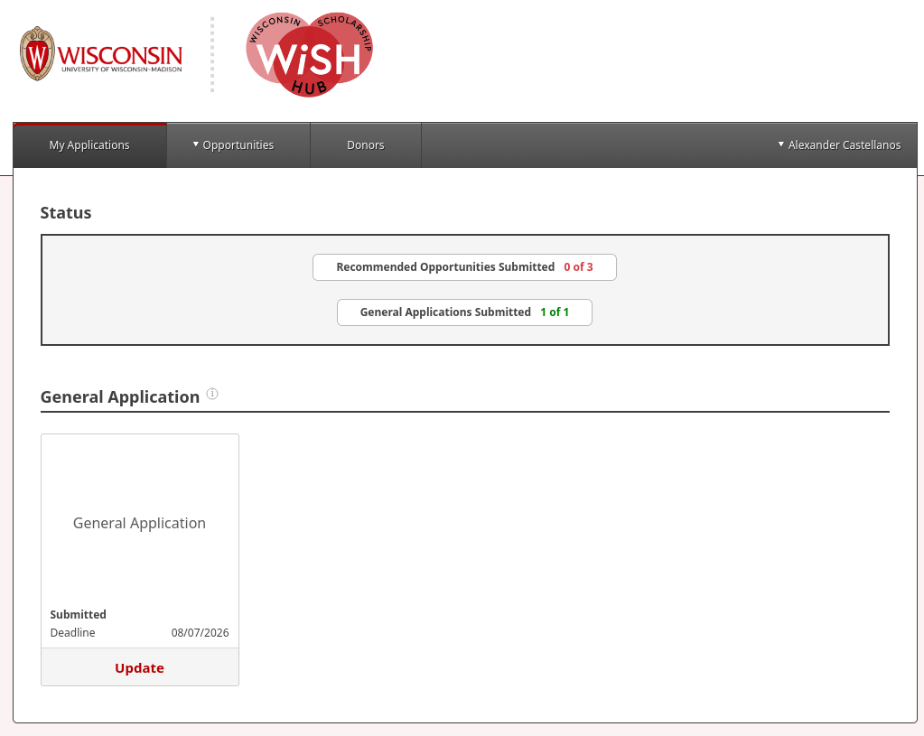 WiSH Application