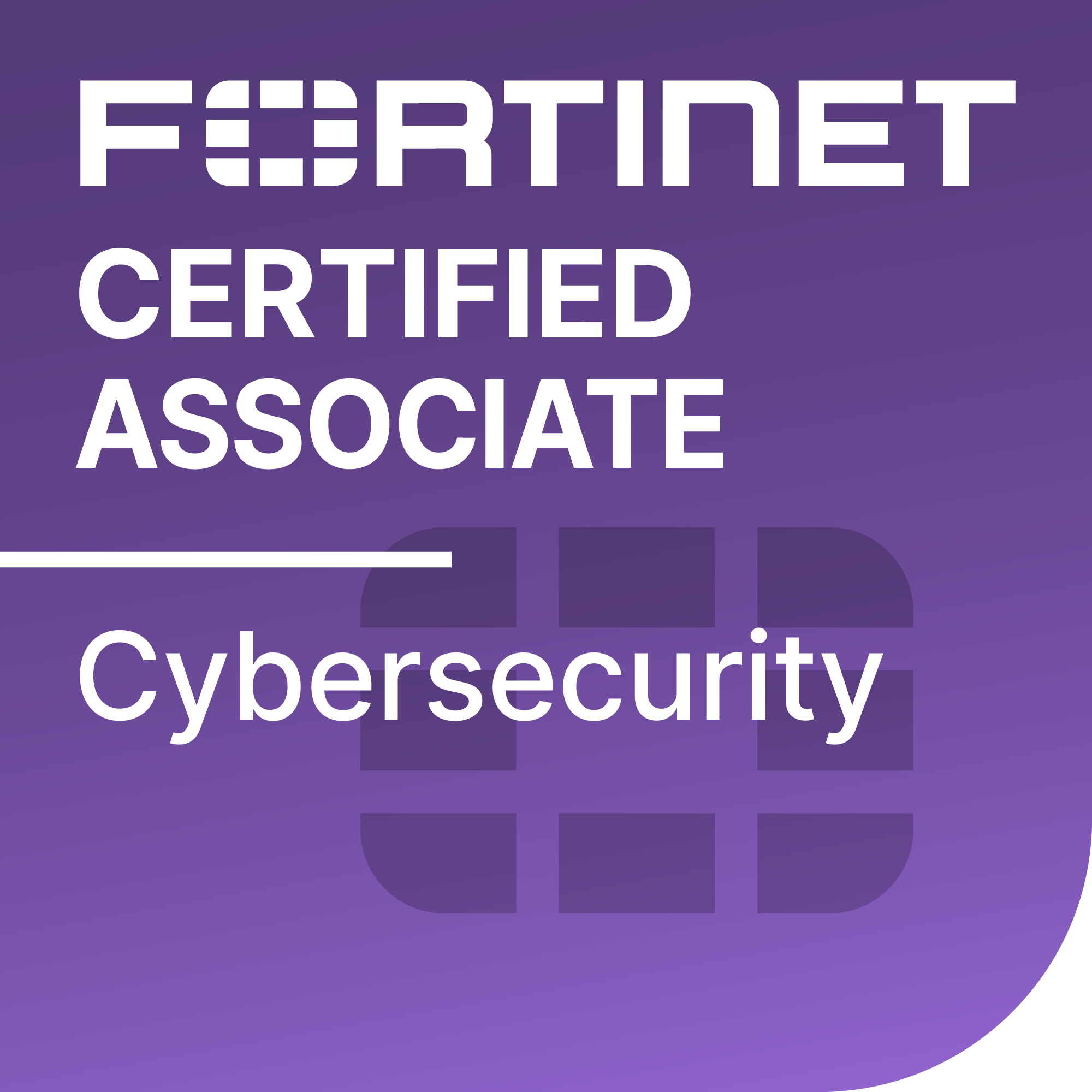 Fortinet Associate Cybersecurity Badge